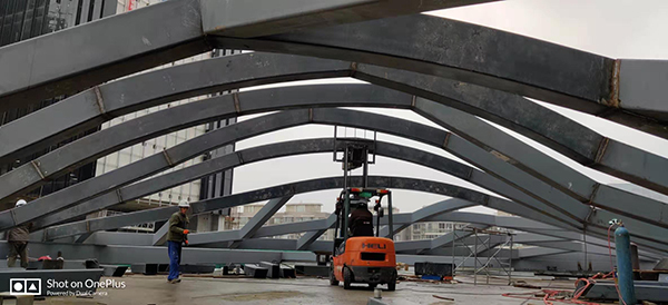 【ETFE膜結構】上海云匯廣場ETFE充氣膜結構項目啟動