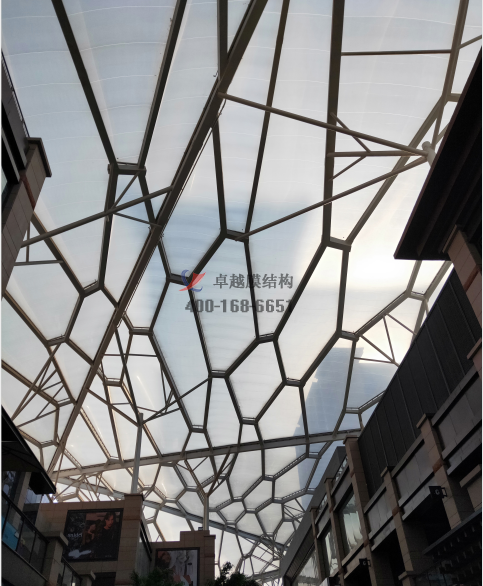西安老城根ETFE膜結構設計施工案例