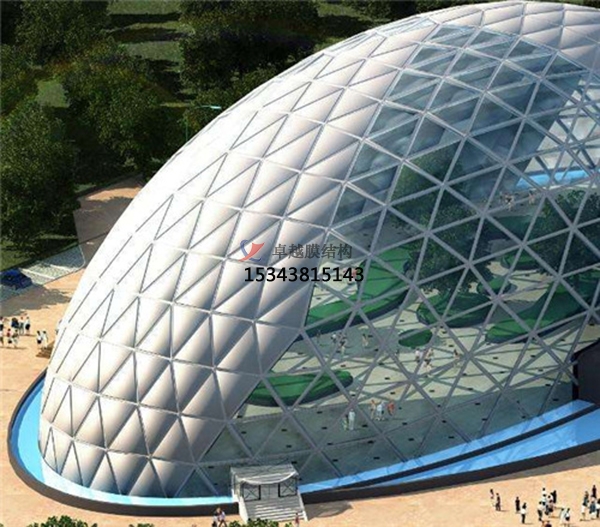 【ETFE膜結構】上海云匯廣場ETFE膜結構景觀